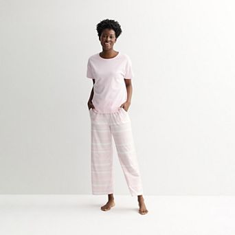 Petite Sonoma Goods For Life® 2 pc Mom's Day Pajama Top & Pajama Bottoms Set