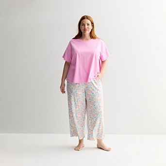 Plus Size Sonoma Goods For Life® Mom's Day Pajama Top & Pajama Bottoms Set