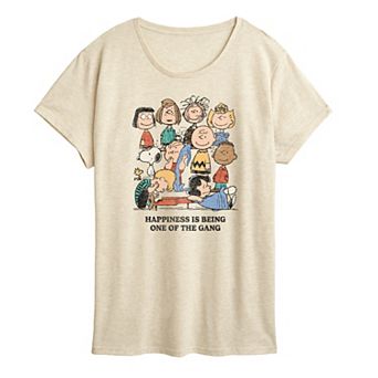 Women's Peanuts One Of The Gang Graphic Tee