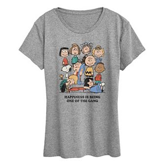 Women's Peanuts One Of The Gang Graphic Tee
