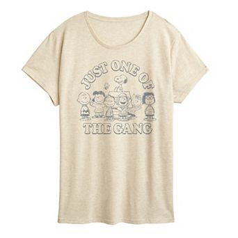 Women's Peanuts Just One Of The Gang Graphic Tee