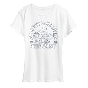 Women's Peanuts Just One Of The Gang Graphic Tee