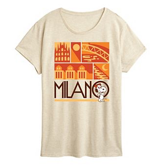 Women's Peanuts Belle Milano Graphic Tee