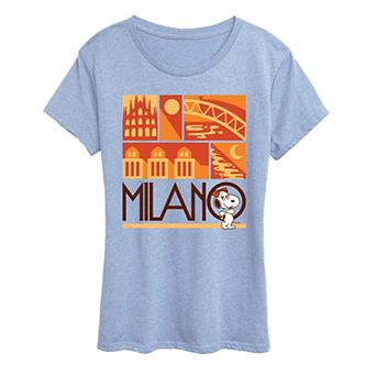 Women's Peanuts Belle Milano Graphic Tee