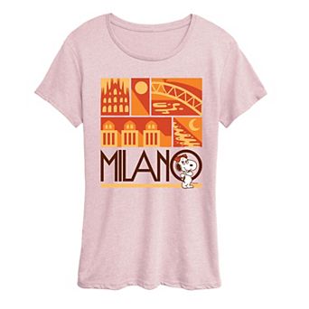 Women's Peanuts Belle Milano Graphic Tee