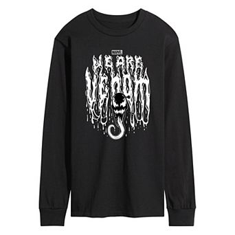 Men's Marvel We Are Venom Dripping Long Sleeve Graphic Tee