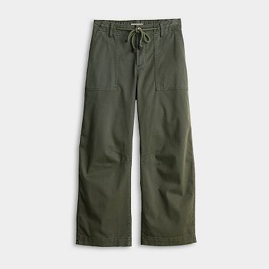 Women's Sonoma Goods For Life® Mid Rise Utility Barrel Ankle Pants