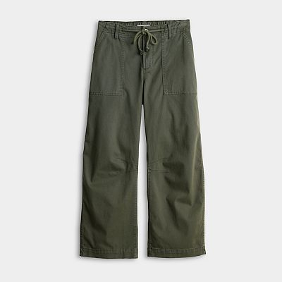 Women's Sonoma Goods For Life® Mid Rise Utility Barrel Ankle Pants