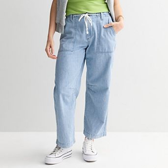 Women's Sonoma Goods For Life® Mid Rise Utility Barrel Ankle Pants