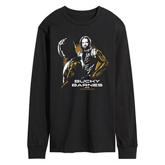Men's Marvel Thunderbolts Bucky Barnes Long Sleeve Graphic Tee