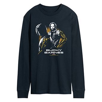Men's Marvel Thunderbolts Bucky Barnes Long Sleeve Graphic Tee