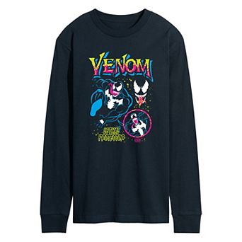 Men's Marvel Venom Lethal Protector Long Sleeve Graphic Tee