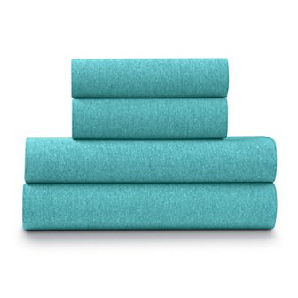 Ella Jayne Solid Color Jersey Sheet Set