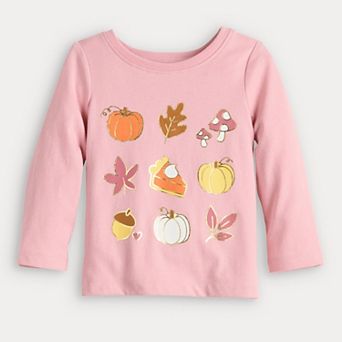 Baby & Toddler Girl Jumping Beans® Core Long Sleeve Tee