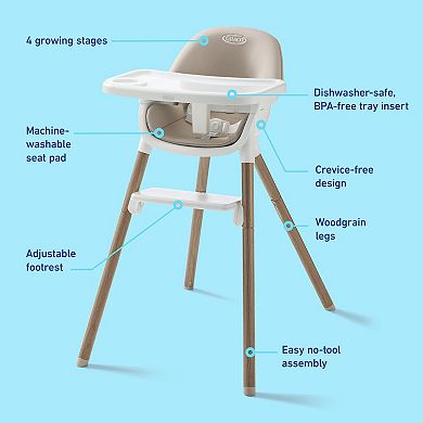 Graco® Ready2Dine DLX 4-in-1 High Chair