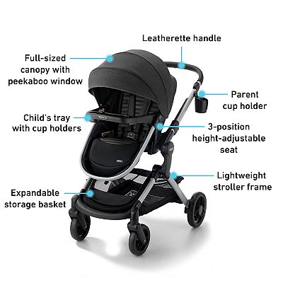 convertible stroller wagon Baby Trend Kids Expedition LTE 2-in-1 Stroller Wagon main image 1
