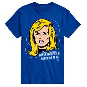 Men's Marvel The Fantastic Four: First Steps Sue Storm Invisible Woman Graphic Tee