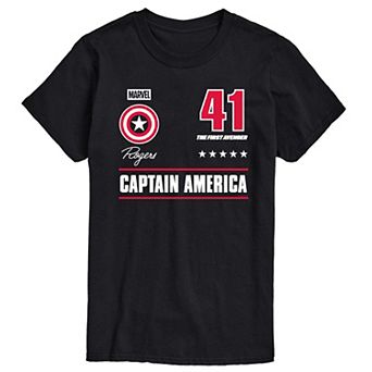 Men's Marvel Captain America Graphic Tee