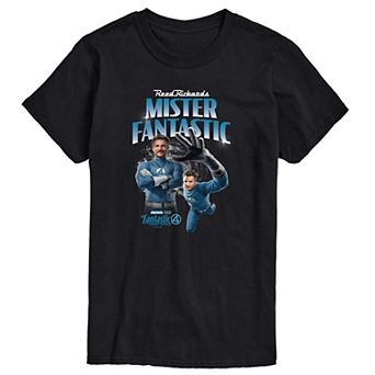 Men's Marvel The Fantastic Four: First Steps Mr. Fantastic Bootleg Graphic Tee