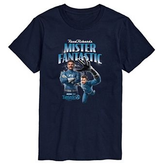 Men's Marvel The Fantastic Four: First Steps Mr. Fantastic Bootleg Graphic Tee