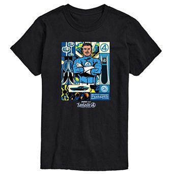 Men's Marvel The Fantastic Four: First Steps Mr. Fantastic Graphic Tee