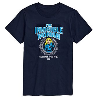 Men's Marvel The Fantastic Four: First Steps Invisible Woman Graphic Tee
