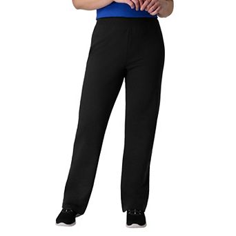 Women's Hanes® Open-Bottom Fleece Sweatpants