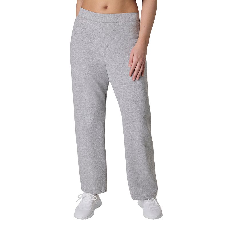 Women's Hanes® Open-Bottom Fleece Sweatpants, 