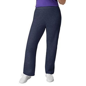 Women's Hanes® Open-Bottom Fleece Sweatpants