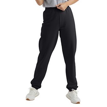 Women's Hanes® Cinched-Cuff Fleece Sweatpants