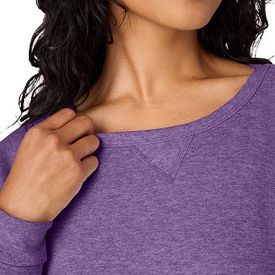 Women's Hanes® V-Notch Fleece Sweatshirt