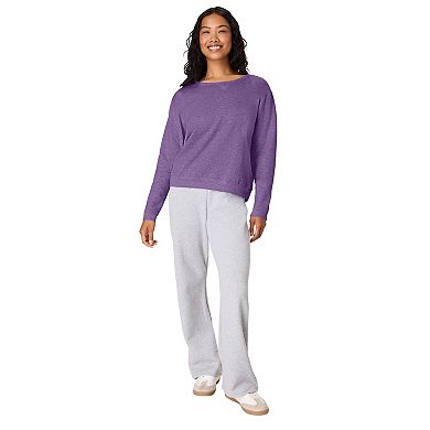 Women's Hanes® V-Notch Fleece Sweatshirt