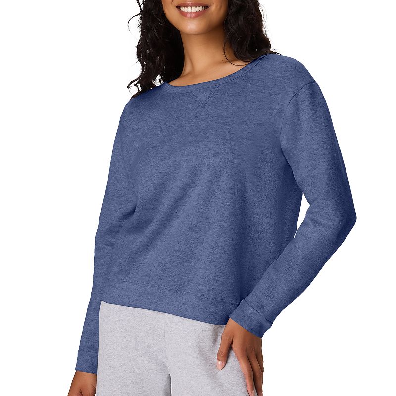 Women's Hanes® V-Notch Fleece Sweatshirt, 