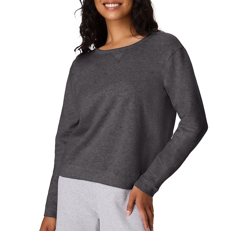 Women's Hanes® V-Notch Fleece Sweatshirt, 