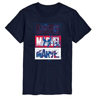 Men's Marvel X-Men Character Logos Graphic Tee