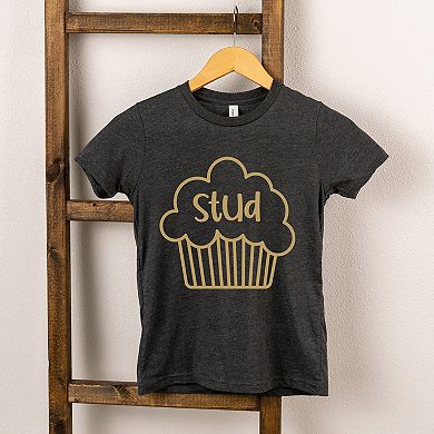 The Juniper Shop Stud Muffin Plain Youth Short Sleeve Tee