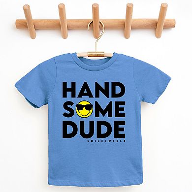 SmileyWorld Handsome Dude Sunglasses - Youth Short Sleeve Graphic T-Shirt