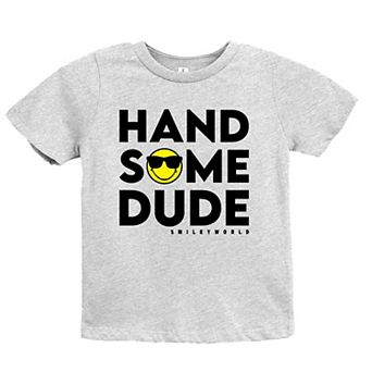 SmileyWorld Handsome Dude Sunglasses - Youth Short Sleeve Graphic T-Shirt