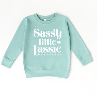 The Juniper Shop Sassy Little Lassie Classy Toddler Sweatshirt