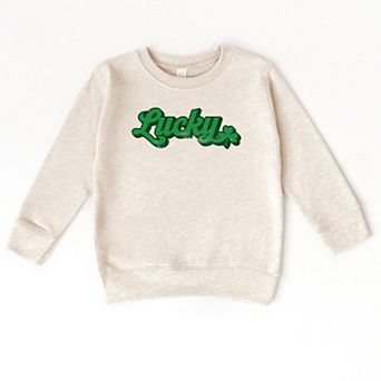 The Juniper Shop Lucky Solid Toddler Sweatshirt