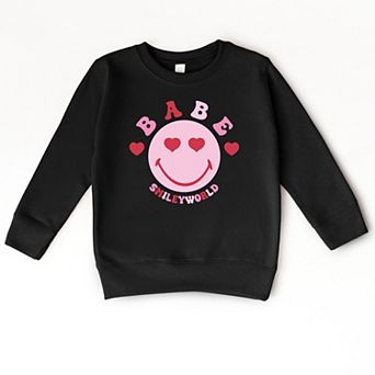 The Juniper Shop SmileyWorld Babe Smile Toddler Sweatshirt