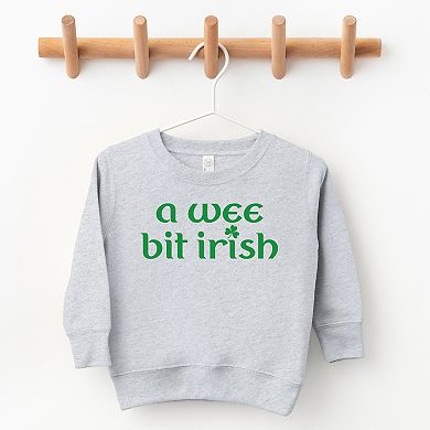 The Juniper Shop A Wee Bit Irish Solid Toddler Sweatshirt