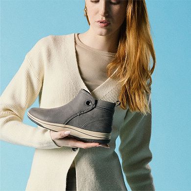 Clarks® Cloudsteppers Breeze Derby Women's Wedge Ankle Boots