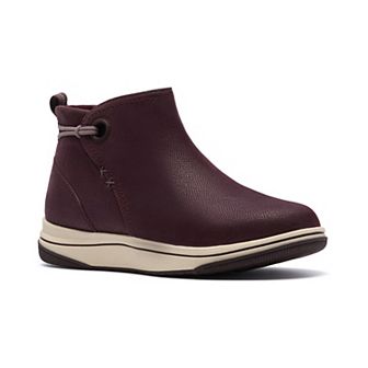 Clarks® Cloudsteppers Breeze Derby Women's Wedge Ankle Boots