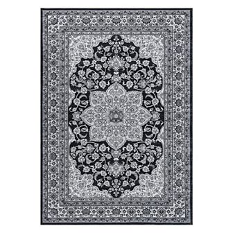 Area Rugs - Ultra-Thin Washble Rug, Stain Resistant Anti Slip Backing Rugs for Living Room