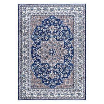Area Rugs - Ultra-Thin Washble Rug, Stain Resistant Anti Slip Backing Rugs for Living Room