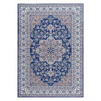 Area Rugs - Ultra-Thin Washble Rug, Stain Resistant Anti Slip Backing Rugs for Living Room