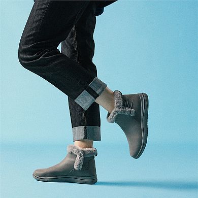 Clarks® Cloudsteppers Breeze Faux Fur Women's Slip-On Ankle Boots
