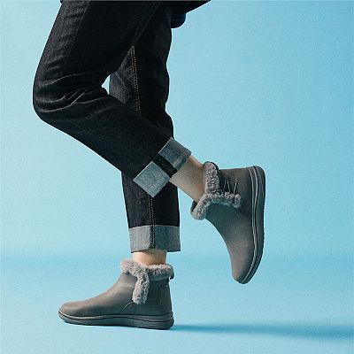 Clarks® Cloudsteppers Breeze Faux Fur Women