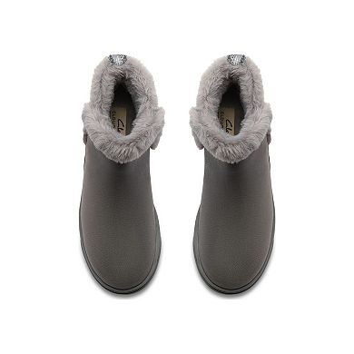 Clarks® Cloudsteppers Breeze Faux Fur Women's Slip-On Ankle Boots